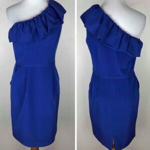 Eliza J one shoulder dress size 10 🌿🌷